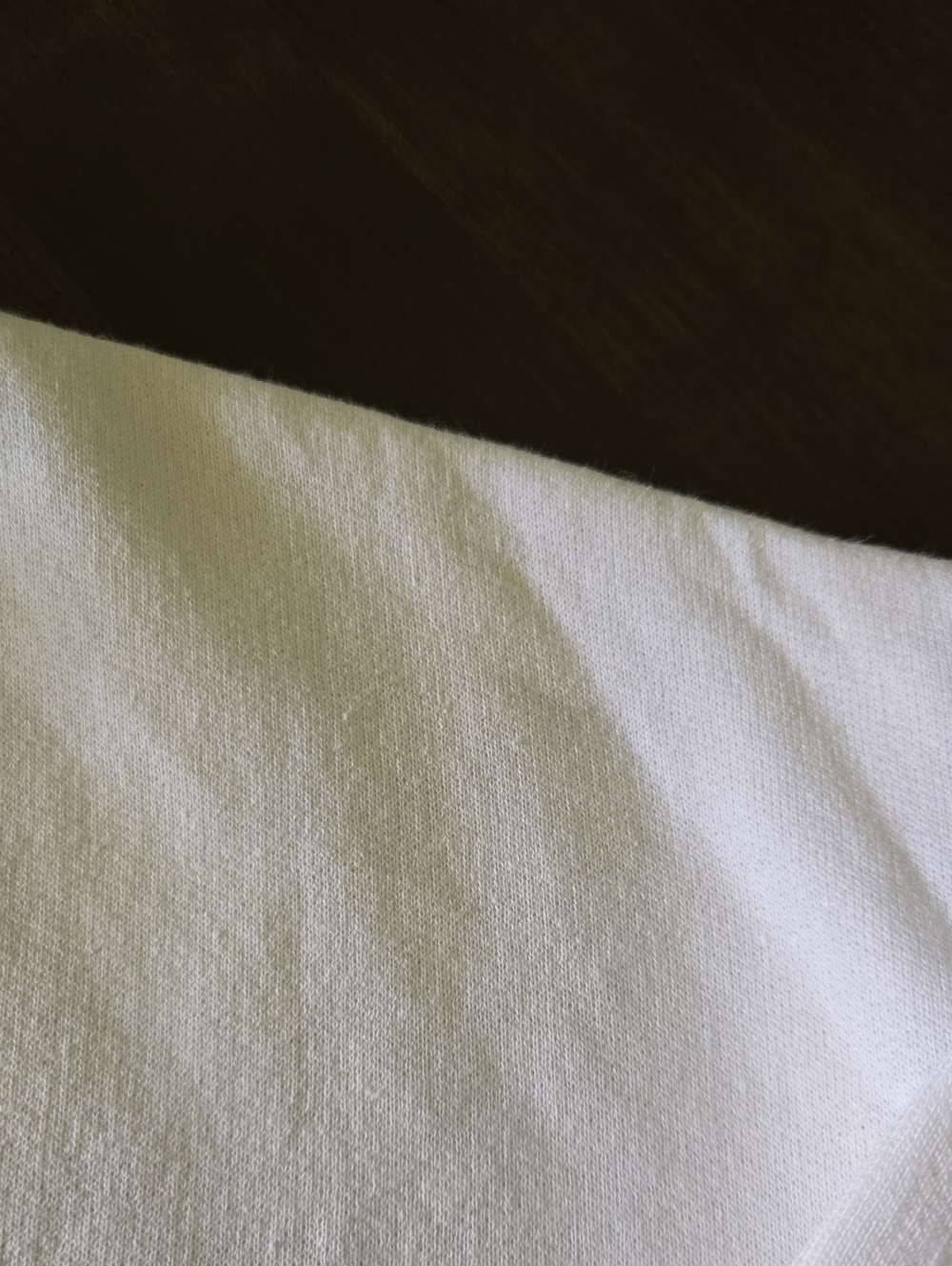 Vintage 90s Hanes Her Way White Cotton Blend Sweatshirt Quilt Pattern Size Large - Picture 9 of 10